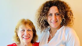 נטע אבוגוב ולבנת פורן, צילום: מי טל פוגל